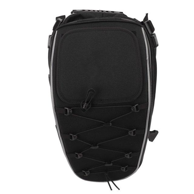 Motorcycle Tail Bag, Motorcycle Tail Bag Multifunction Waterproof Classic Look Helmet Luggage Backpack For Dirt Bike