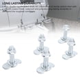 thumbnail image 3 of Stud 5pcs L Track Double Lug Threaded Stud Nut Fitting M10x45mm for Truck Bed Trailer Cargo Control, 3 of 7