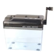 thumbnail image 1 of Estbridge Portable Mini Manual Paper Shredder  Black, 1 of 8