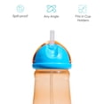 thumbnail image 2 of Munchkin Any Angle™ Spill-Proof Weighted Straw Trainer Cup with Click Lock Technology, Baby & Toddler Transition Sippy Cup, 10 Ounce Orange, 2 of 9