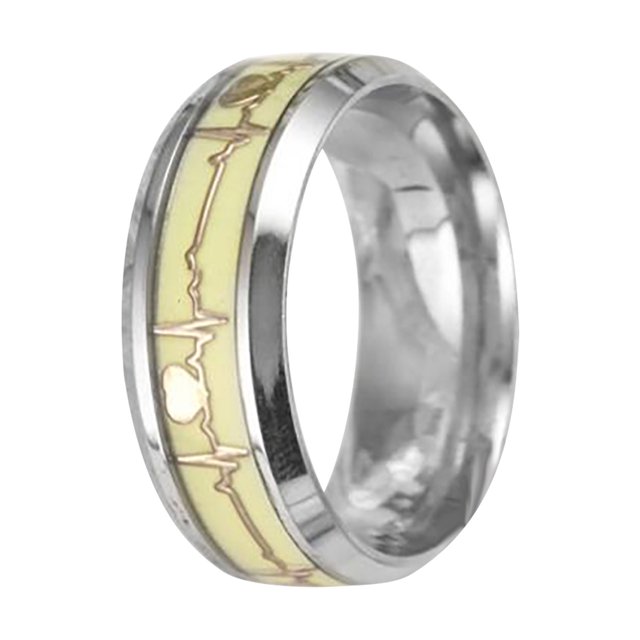 PVCS Bague Lumineuse Personnalisée