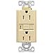 thumbnail image 2 of Cooper Wiring 4636106 125V 15A Réceptacle Duplex AF-GF Transmitter&44; Ivoire, 2 of 2