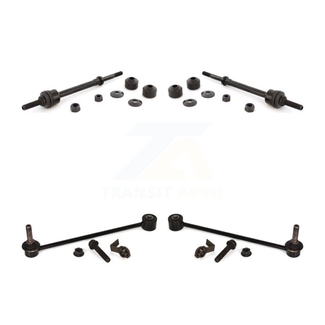 TOR Front Rear Suspension Stabilizer Bar Link Kit for Car Ram 1500 Classic Dodge - Left Right Side (Driver Passenger) KTR-102123
