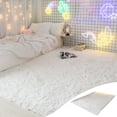 thumbnail image 2 of Yhmxh Bedding Area Rugs For Bedroom Turquoise Green- 63x31.5 Inches Rug- Shag Rugs For Living Room- Furry Carpet For Kids Girl Room- Indoor Rug For Nursery Skin-friendly Machine Washable Microfiber, 2 of 6