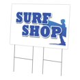 thumbnail image 1 of SignMission C-2436 Surf Shop Panneau de Jardin & Piquet 24 x 36 Po - Surf Shop, 1 of 1