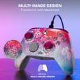 thumbnail image 3 of Turtle Beach Rematch Advanced Wired Gaming Controller for Xbox & PC - Lenticular, Multi-Design, Remappable Buttons, Hall-Effect Hair Triggers, 8ft Cable, Officially Licensed by Xbox - Kyoto Bloom, 3 of 19