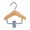 Wood, variant on Pet Hangers Small Hanging Clothes Clip Pet Shop Special Display Rack Pet Costume Black