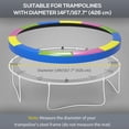 thumbnail image 4 of Soozier 14FT Trampoline Pad Spring Cover, Waterproof, Multi-Colored, 4 of 10