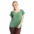 thumbnail image 1 of Jockey Women's EverActive Oversized Tee, 1 of 7