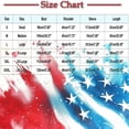 thumbnail image 4 of VKOYWKM T-Shirts du 4 Juillet pour Femmes Fête de l'Indépendance T-Shirts Graphiques Drapeau Américain Manches Courtes Col Rond Patriotiques T-Shirts du 4 Juillet, 4 of 7