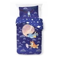 thumbnail image 1 of Bluey 'In Dreams' Kids 2-Piece Twin/Full Reversible Comforter and Pillowcase Set, 100% Polyester, 1 of 7