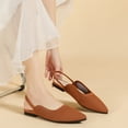 thumbnail image 1 of Cameland Ballerines Slingbacks en Tricot pour Femmes Confort Marche Travail Chaussures, 1 of 3