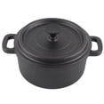 thumbnail image 2 of Dutch Oven, Thickened Cast Iron Dutch Oven Pot With Double Ergonomic Handle Non Stick  Cast Iron Serving Pot With Lid,  For Gas, Electric, Oven, Barbecue,  Cast Iron Cooking Pot, 2 of 8