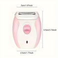 thumbnail image 1 of YOPTOP Women‘s Electric Razor - USB Electric Lady Shaver  Ladies Epilator Razor  Multi Purpose Foil Shaver With Stainless Steel Blade  USB Charging  Rechargeable Lithium Battery  Suitable,Pink, 1 of 7