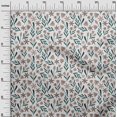 thumbnail image 3 of oneOone Cotton Silk Light Brown Fabric Floral Sewing Craft Projects Fabric Prints By Yard 42 Inch Wide, 3 of 4