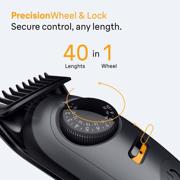 Braun All-in-One Series 5 Trimmer Kit, 40 Lengths, Ultra Sharp