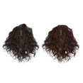 thumbnail image 2 of ZheElen Breathable And Lightweight Hairpieces For Natural-looking Styles Wave Clip In Hair Extensions Dark Brown, 2 of 6