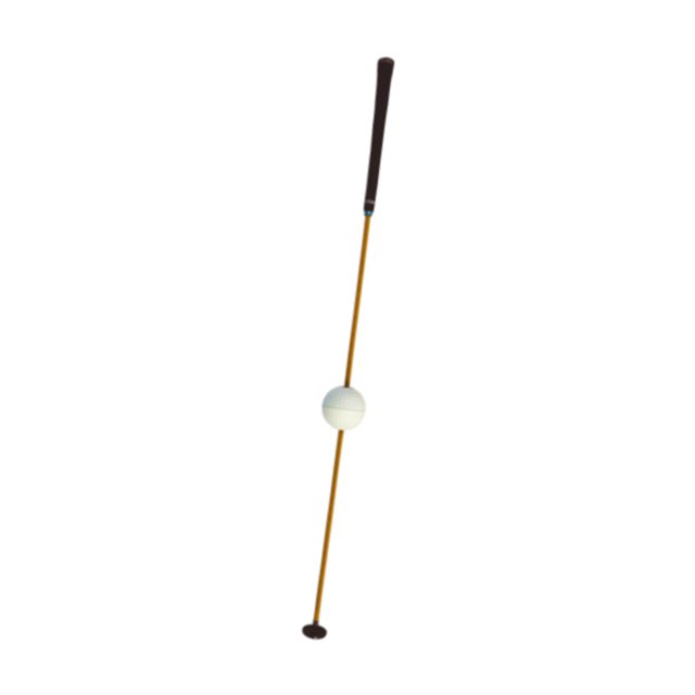 S SERENABLE Golf Swing Training Rod Aid Action Posture Correction Men Golf Warm up Stick Yellow