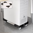 thumbnail image 1 of Cpu Stand with Rolling Casters | Computer Tower Mobile Base | Adjustable Metal Frame for Home or Office | Elevated Under Desk Storage Rack for Heat Dissipation and Dust Protection, 1 of 6