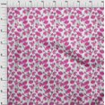 thumbnail image 3 of oneOone Georgette Viscose Fabric Floral Ikat Print Fabric By The Yard 42 Inch Wide, 3 of 4