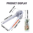 thumbnail image 3 of Nut Crackers for All Nuts Heavy Duty Chestnut Plier Clip Tool Walnut Cracker with Easy-Grip Handle Pecan Crackers Tools(Purple), 3 of 8