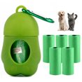 thumbnail image 1 of Pet Waste Bag Dispenser Mini Dog Poop Bag Dispenser with 5 Rolls Waste Bag, 1 of 10