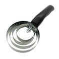 thumbnail image 4 of DOLITY 4 Rings Curry Comb Convenient Multifunctional Horse Brush for Cattle Dog Cow Black, 4 of 9