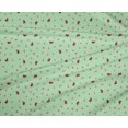 thumbnail image 4 of oneOone Polyester Lycra Fabric Leaves & Flower Floral Print Sewing Fabric BTY 56 Inch Wide, 4 of 4