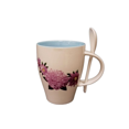 thumbnail image 1 of Chrysanthème Ensemble Tasse et Cuillère, 1 of 1