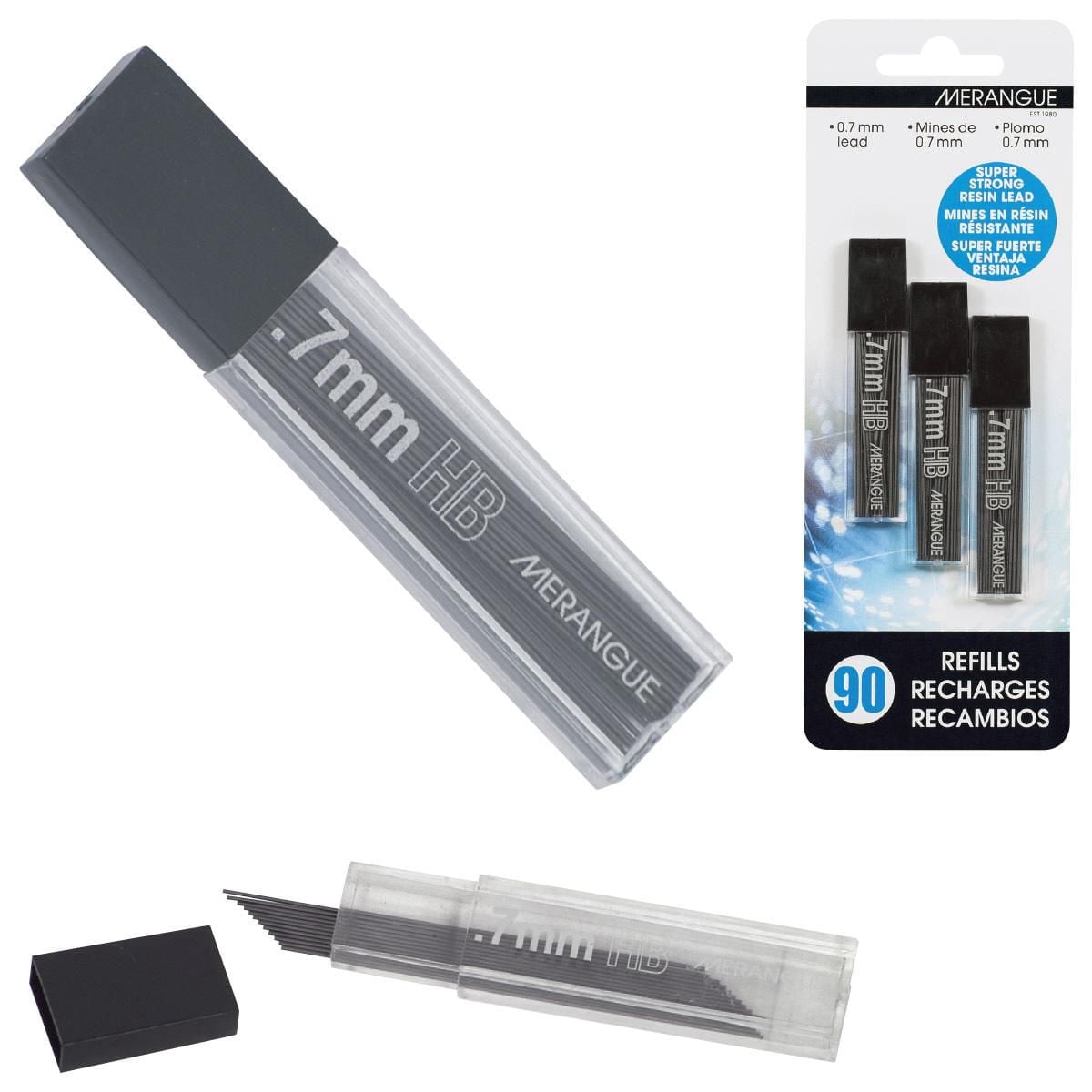Merangue Recharges de mine pour Crayon 0.5mm, Paquet de 360