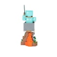 thumbnail image 4 of Exquisite Gaming Minecraft: Steve Cable Guy R.E.S.T support d'appareil de figurine à collectionner, 4 of 7