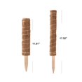 thumbnail image 5 of LIVINGbasics Moss Pole Plant Support, Coir Totem Moss Pole for Climbing Plants, 15.7 Inch & 12 Inch, 6 Pcs, 5 of 5