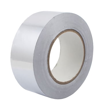 Toytexx Ruban de Papier Aluminium Polyvalent, 48mm x 45.7m (2 Pouces x 50 Yards), Adhésif Fort – 1 Rouleau