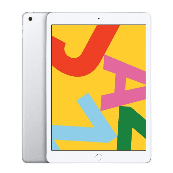 Refurbished Apple iPad 7th Gen - WiFi Only - 128GB - Silver iPad (2019) 10.2 Inch - Excellent Condition