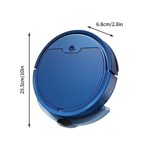 Robot Vacuum Cleaner Robot Vacuum Cleaner and Mop One Two In One Mopping Robot Vacuum with Water Tank and Dustbin 2000 Pa Suction 80 Min-Running Powerful Robotic Vacuum Robotic Vacuum Cleaner