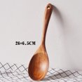 thumbnail image 2 of 2Pcs/Set Wooden Salad Servers Salad Spoon And Fork Set, 2 of 8
