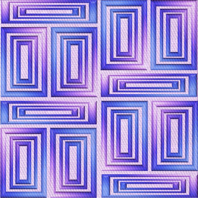 Ahgly Tapis d'Intérieur Lavable en Machine Carré Transitionnel Mauve Violet, 6 Pieds Carré