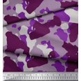 thumbnail image 2 of Soimoi Rayon Fabric Two Tone With White Camouflage Decor Fabric Printed Yard 56 Inch Wide, 2 of 3