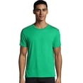 thumbnail image 2 of Hanes Mens Elevated Tee, 3XL, Kelly Green Triblend, 2 of 10