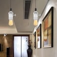 thumbnail image 2 of Not Rust E27 Lamp Base, Retro Style Lamp Holder, Aluminum Plating For Home Stair Closet Silver, 2 of 8