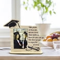 thumbnail image 2 of pdqouc Graduation Photo Frame 6.5x7.9 inch Photo Frame Desktop Graduation Photo Frame Display Photo Suitable for Home Room Decoration Suitable for Friends Family Graduates As Souvenirs, 2 of 9
