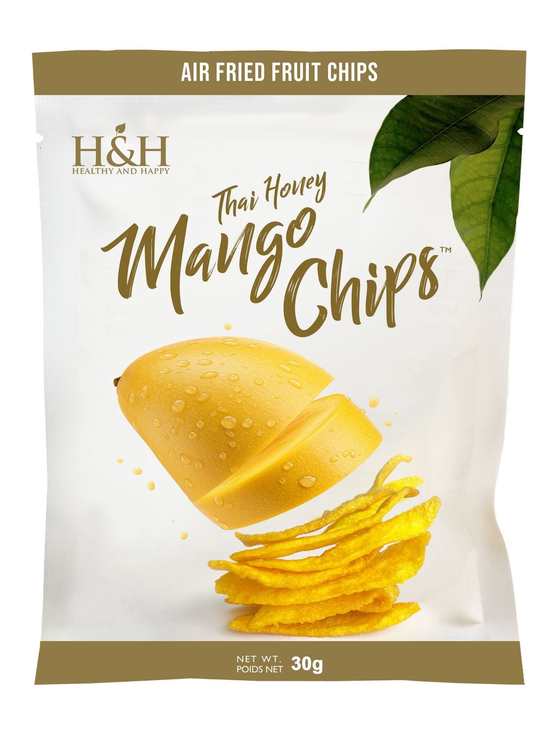 Chips de Mangue 30g – H&H Santé & Bonheur
