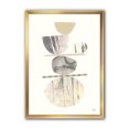 thumbnail image 1 of Designart Geometric Balance Neutral II Framed Wall Art, 1 of 3