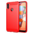 thumbnail image 1 of PANDACO Étui en Métal Brossé Rouge pour Samsung Galaxy A11, 1 of 4