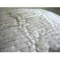 thumbnail image 3 of Ivory Throw Pillow Cover, Textured Pintucks Pillow Cover, 14x14 inch (35x35 cm) Throw Pillows Cover, Square Silk Pillows Cover, Modern Pillow Cases, Solid Color - Ivory Beauty, 3 of 3