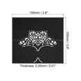 thumbnail image 2 of Unique Bargains Table Name Place Cards,25pack Favor Decor Hollow Butterfly Cut Design Seat Blank Card, Black, 2 of 5