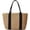 A-brown, variant on Women Straw Bags Summer Beach Large Tote Bag Handmade Woven Shoulder Crossbody Handbag