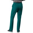 thumbnail image 2 of Adar Addition Scrubs for Men - Slim Leg Cargo Drawstring Scrub Pants - A6106 - Dark Teal - 3X, 2 of 8