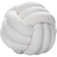 thumbnail image 1 of Coussin Décoratif à Nœud (Ivory Boucle, 35 cm), 1 of 2