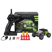 facefd RC Cars High Speed Remote Control Car Electric Remote Control Racing Care 1:32 2.4Ghz RC Car Gift Green